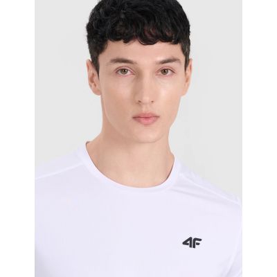 2. Men's quick-drying training T-shirt 4F 4FWMM00TFTSM1830-10S