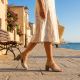 17. Women’s Beige Woven Block-Heel Sandals M.Daszyński MR24125-4