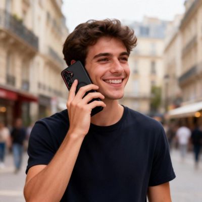 7. Tech-Protect MagCam MagSafe Case for Samsung Galaxy S26 - Black and Red