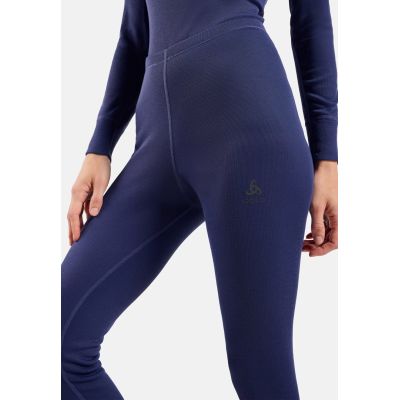 6. Odlo BL BOTTOM long ACTIVE WARM pants size S Blue