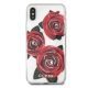 5. Guess Flower Desire Red Rose iPhone X Case - Transparent