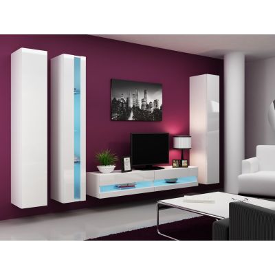 4. VIGO NEW 180/40/30 shelf, white/glossy white