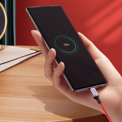 8. Ugreen US294 USB-C - USB-C 3A 480Mb/s cable 1m - red