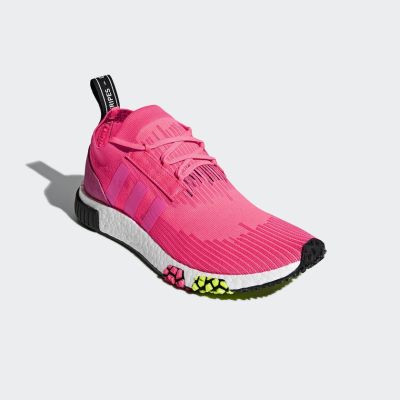 3. Adidas NMD Racer Primeknit Solar Pink Men's Sports Shoes - CQ2442