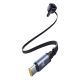 4. Baseus Enjoyment Max 90W Car Charger 2x USB-C + USB-C and Lightning Cable - Black