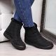 3. Waterproof snow boots with a zipper NEWS W EVE181A black