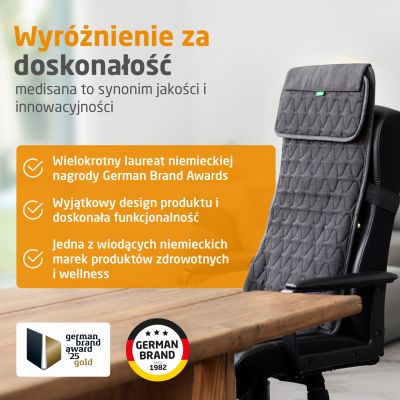 14. Medisana MC 700 office Shiatsu massage mat