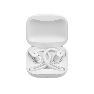 9. Shokz OpenFit Air Wireless In-Ear Headphones, White