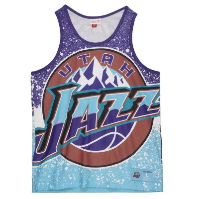 Mitchell & Ness NBA Utah Jazz Men's Sleeveless Sports T-Shirt