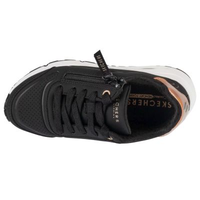 3. Skechers Uno Gen1 - Zip And Stride 310554L-BKRG Black 28