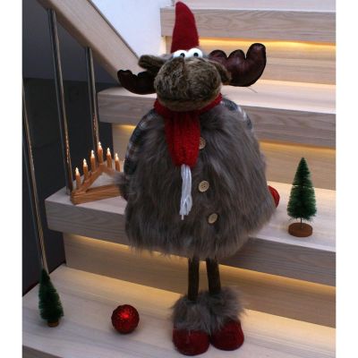 24. CHRISTMAS DECORATIVE PLUSH REINDEER 62-67CM