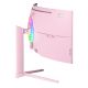 4. Arozzi Nova 49” Curved Computer Monitor 124.5 cm (49") 5120 x 1440 px Dual QHD LED Pink