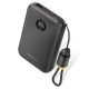 Vention Powerbank 10000mAh 2 x USB-C 1x USB-A with display 22.5W black