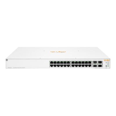 4. HPE Aruba Networking Aruba Instant On 1930 24G Class4 PoE 4SFP/SFP+ 370W Managed L2+ Gigabit Ethernet (10/100/1000) PoE Support 1U White