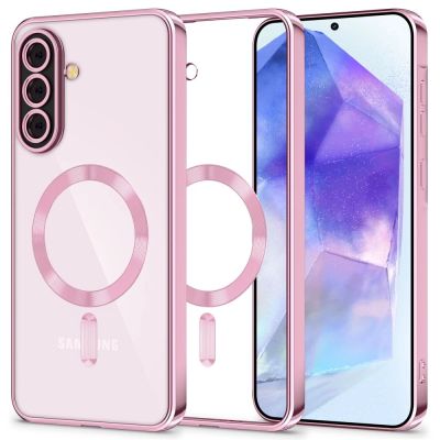 Tech-Protect MagFlex MagSafe Case for Samsung Galaxy A56 5G - Clear Pink