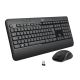 47. Logitech MK540 920-008685 membrane keyboard + mouse set (USB; black; optical; 1000 DPI)