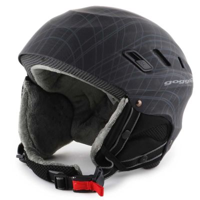 2. Ski Helmet Goggle Dark Grey S200-2