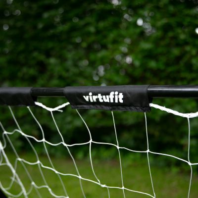 12. VIRTUFIT FOOTBALL GOAL WITH SHOOTING MAT - 215 X 150 CM