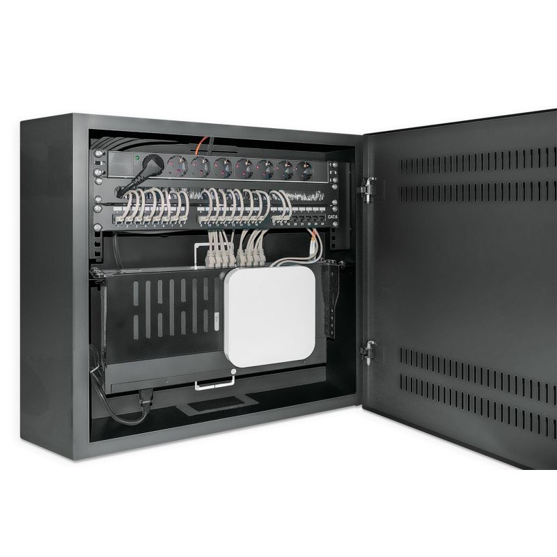 6. Intellinet 713689 2U/4U Rack Wall Mount Cabinet Black