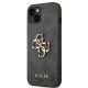2. Guess 4G Big Metal Logo Case for iPhone 14 / 15 Plus - Gray