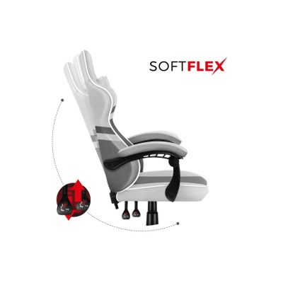 8. Huzaro Force 4.4 Gray Mesh Gaming Chair