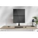 21. Neomounts DS60-600BL2V Monitor Holder/Stand 81.3 cm (32") Desk Black