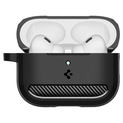 3. Spigen Rugged Armor Case for AirPods 3 - Matte Black