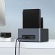 5. Orico 6656C3-C 5-Bay Docking Station with Offline Clone Function 2.5"/3.5" SATA HDD/SSD - Gray