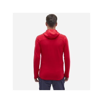 5. MILLET FUSION GRID HOODIE M red