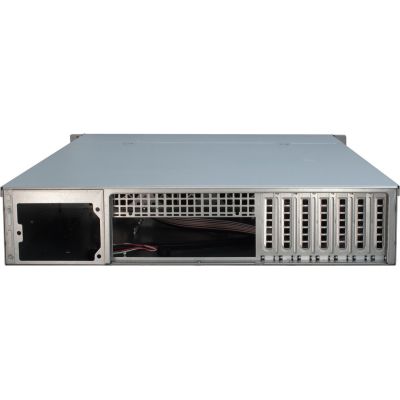 6. Inter-Tech IPC 2U-2412 Rack Black, Silver