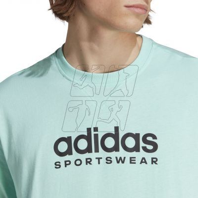 5. Adidas All SZN Graphic Tee M IC9814