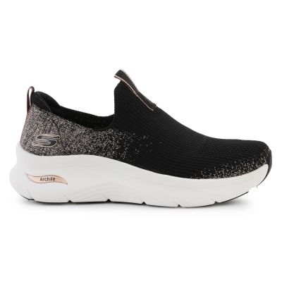 6. Skechers Skechers Arch Fit D'Lux shoes - Glimmer Dust W 149689-BKRG