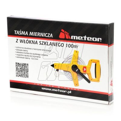 8. Measuring tape with handle Meteor 100m 38303