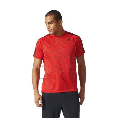 5. Adidas Designed 2 Move Tee 3 Stripes M BK0965 training shirt