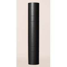 Black GRIP & CUSHION III yoga mat 5mm