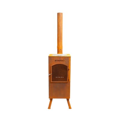 2. BonFeu BonCarré garden fireplace rusty 3503R