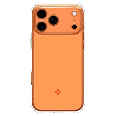 3. Spigen Thin Fit MagSafe Case for iPhone 17 Pro - Transparent Orange