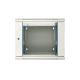 2. Extralink Rack Cabinet 9U 600x600 AZH Gray Wall-Mounted, Two-Section
