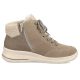 40. Beige waterproof leather ankle boots for women – Rieker L7701-24
