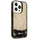 4. Guess GUHCP14LLC4PSGK iPhone 14 Pro 6.1" black/black hardcase Liquid Glitter 4G Transculent