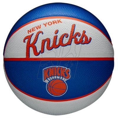 Wilson Team Retro New York Knicks Mini Ball WTB3200XBNYK