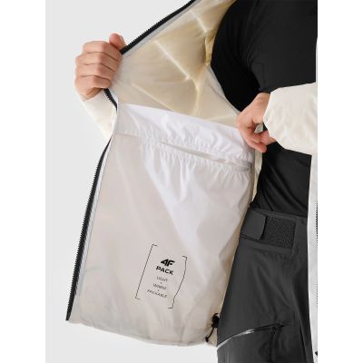 14. 4FPRO winter down jacket with natural filling and pertex 20000/20000 membrane for men 4F 4FWAW24TTJAM717-10S