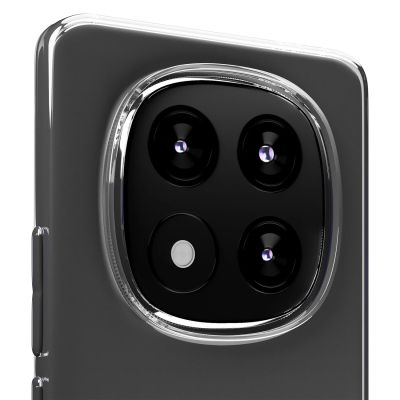 4. 3mk Clear Case for Xiaomi Redmi Note 14 Pro+ - transparent