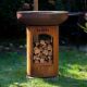 38. Bonfeu Bonbiza Open rusty garden fire pit 8002R
