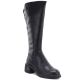 Women's leather ankle boots, black, Vinceza FIO27-67056
