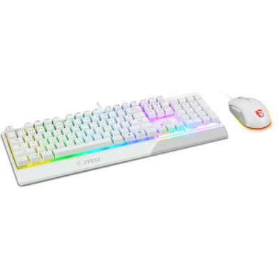 3. MSI S11-04DE305-CLA Keyboard Mouse Included Gaming USB QWERTZ German White