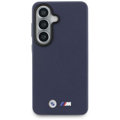 3. BMW M Metal Logo MagSafe Case for Samsung Galaxy S26 - Navy Blue