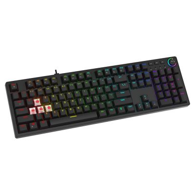 9. SAVIO MECHANICAL KEYBOARD STYX OUTEMU PEACH SILENT HOT SWAP RGB