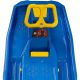 4. PLASTIC SLED WITH BRAKE AND STEERING WHEEL MIKOŁAJ 97x53x25CM BLUE