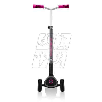 22. Globber Master Prime 3-Wheel Scooter / Black - Neon Pink 664-110